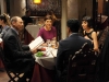 BONES: Cam (Tamara Taylor, R) meets Arastoo's (guest star Pej Vahdat, second from R) parents (guest stars Shohreh Aghdashloo, second from L, and Braeden Marcott, L) in the "The Cold in the Case" episode of BONES airing Friday, April 14 (8:00-9:00 PM ET/PT) on FOX. Â©2014 Fox Broadcasting Co. Cr: Ray Mickshaw/FOX