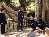 BONES: L-R:  The Jeffersonian team, AUSA Caroline Julian (guest star Patricia Belcher), Dr. Clark Edison (guest star Eugene Byrd), Brennan (Emily Deschanel) and Cam (Tamara Taylor) investigate the death of the daughter of a wealthy family whose remains were found in a national park, in the "The Nail in the Coffinâ episode of BONES airing Monday, April 21 (8:00-9:00 PM ET/PT) on FOX. Â©2014 Fox Broadcasting Co. Cr: Patrick McElhenney/FOX