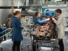 BONES:  Brennan (Emily Deschanel, L), Hodgins (Tj Thyne, C) and Jeffersonian Intern Colin Fisher (guest star Joel David Moore, R) examine remains that are burned into a recliner in the "The Recluse in the Recliner" Season Finale episode of BONES airing Monday, May 19 (8:00-9:00 PM ET/PT) on FOX.  Â©2014 Fox Broadcasting Co.  Cr:  Ray Mickshaw/FOX