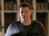 BONES:  Booth (David Boreanaz) pepares for a possible confrontation in the "The Recluse in the Recliner" Season Finale episode of BONES airing Monday, May 19 (8:00-9:00 PM ET/PT) on FOX.  Â©2014 Fox Broadcasting Co.  Cr:  Patrick McElhenney/FOX