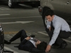 BONES:  FBI Special Agent James Aubrey (guest star John Boyd, R) finds Sweets (John Francis Daley, L) after he has been shot in the "The Conspiracy in the Corpse" season premiere episode of BONES airing Thursday, Sept. 25 (8:00-9:00 PM ET/PT) on FOX.  Â©2014 Fox Broadcasting Co.  Cr:  Patrick McElhenney/FOX
