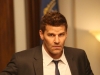 BONES:  Booth (David Boreanaz) and the team investigate a new lead to help determine who is masterminding the government conspiracy that framed him for murder in the "The Lance to the Heart" episode of BONES airing Thursday, Oct. 2 (8:00-9:00 PM ET/PT) on FOX.  Â©2014 Fox Broadcasting Co.  Cr: Patrick McElhenney/FOX