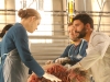 BONES:  Brennan (Emily Deschanel, L) and Hodgins (TJ Thyne, C) are assisted by Jeffersonian intern Rodolfo Fuentes (guest star Ignacio Serricchio, R) in the "The Purging of the Pundit" episode of BONES airing Thursday, Oct. 9 (8:00-9:00 PM ET/PT) on FOX.  Â©2014 Fox Broadcasting Co.  Cr:  Patrick McElhenney/FOX