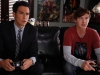 BONES: Special Agent James Aubrey (guest star John Boyd, L) and gaming designer Noah Gummersall (guest star Erik Stocklin, R) test a new game during the investigation into the murder of a video game designer in the "The Geek In The Guck" episode of BONES airing Thursday, Oct. 16 (8:00-9:00 PM ET/PT) on FOX. Â©2014 Fox Broadcasting Co. Cr: Jordin Althaus/FOX