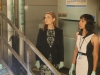 BONES:  Brennan (Emily Deschanel, L) and Cam (Tamara Taylor, R) discover the remains of a body in a stairwell at a forensic science convention in the "The Corpse at the Convention" episode of BONES airing Thursday, Oct. 30 (8:00-9:00 PM ET/PT) on FOX.  Â©2015 Fox Broadcasting Co.  Cr:  Patrick McElhenney/FOX