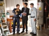 BONES:  L-R:  Hodgins (TJ Thyne), Aubrey (John Boyd) and Jeffersonian intern Wendell Bray (guest star Michael Grant Terry) look for clues at the home of a college psychology professor who has been murdered in the "The Mutilation of the Master Manipulator" episode of BONES airing Thursday, Dec. 4 (8:00-9:00 PM ET/PT) on FOX.  ©2014 Fox Broadcasting Co.  Cr:  Jordin Althaus/FOX