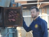 BONES:  Hodgins (TJ Thyne) discovers a human face in an industrial shredder in the "The Eye in the Sky" episode of BONES airing Thursday, April 23 (8:00-9:00 PM ET/PT) on FOX.  ©2015 Fox Broadcasting Co.  Cr:  Ray Mickshaw/FOX