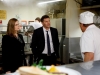 BONES:  Brennan (Emily Dechanel, L) and Booth (David Boreanaz, C) question chef Frankie Cooper (guest star Mike Starr, R) in the "The Big Beef At The Royal Diner" episode of BONES airing Thursday, April 30 (8:00-9:00 PM ET/PT) on FOX. Â©2015 Fox Broadcasting Co. Cr: Jennifer Clasen/FOX