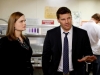 BONES:  Brennan (Emily Dechanel, L) and Booth (David Boreanaz, C) question the staff at the Royal Diner about the death of a TV celebrity chef in the "The Big Beef At The Royal Diner" episode of BONES airing Thursday, April 30 (8:00-9:00 PM ET/PT) on FOX. Â©2015 Fox Broadcasting Co. Cr: Jennifer Clasen/FOX