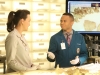 BONES:   Dr. Clark Edison (guest star Eugene Byrd, R) and Jeffersonian intern Daisy Wick (guest star Carla Gallo, L)  pitch in to help with a difficult case in the Season Finale "The End in the End" episode of BONES airing Thursday, June 11 (8:00-9:00 PM ET/PT) on FOX.  ©2015 Fox Broadcasting Co.  Cr:  Patrick McElhenney/FOX