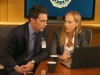 BONES:  L-R:  John Boyd and guest star Kim Raver in the "The Brother in the Basement" episode of BONES airing Thursday, Oct. 8 (8:00-9:00 PM ET/PT) on FOX.  ©2015 Fox Broadcasting Co.  Cr:  Patrick McElhenney/FOX