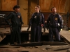 BONES: L-R:  Tamara Taylor, Emily Deschanel and TJ Thyne in the special "The Resurrection in the Remains" BONES/SLEEPY HOLLOW crossover episode of BONES airing Thursday, Oct. 29 (8:00-9:00 PM ET/PT) on FOX. ©2015 Fox Broadcasting Co.  Cr:  Kevin Estrada/FOX