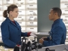 BONES:  Emily Deschanel and guest star Eugene Byrd in the "The Promise in the Palace" episode of BONES airing Thursday, Nov. 12 (8:00-9:00 PM ET/PT) on FOX.  ©2015 Fox Broadcasting Co.  Cr:  Jennifer Clasen/FOX