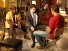 THE FINDER:  Leo (Michael Clarke Duncan, L) watches as Walter (Geoff Stults, R) is hypnotized by Dr. Lance Sweets (guest star John Francis Daley of BONES, C) in the
