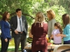 BONES: Believing they may be a link to their current case, Brennan (Emily Deschanel, L) and Booth (David Boreanaz, second from L) interview mothers on a play date at a local park in the "The Dude in the Dam" episode of BONES airing Monday, Nov. 11 (8:00-900 PM ET/PT) on FOX.  Â©2013 Fox Broadcasting Company.  Cr:  Ray Mickshaw/FOX
